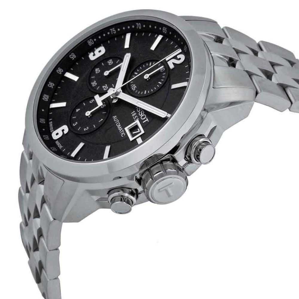 TISSOT T0554271105700 PRC 200 AUTOMATIC CHRONOGRAPH MEN'S WATCH - H2 Hub Watches