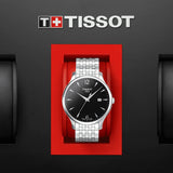 TISSOT T0064072203601 LOCLE POWERMATIC 80 TWO-TONE DIAMOND MARKERS MEN WATCH