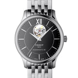 TISSOT T0639071105800 TRADITION POWERMATIC 80 OPEN HEART MEN'S WATCH