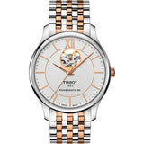 TISSOT T0639072203801 T-CLASSIC TRADITION POWERMATIC 80 OPEN HEART MEN'S WATCH