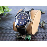 Ingersoll The Trenton Automatic Black Stainless Steel I07601 Black Leather Strap Men's Watch