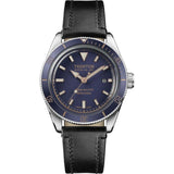 Ingersoll The Trenton Automatic Black Stainless Steel I07601 Black Leather Strap Men's Watch