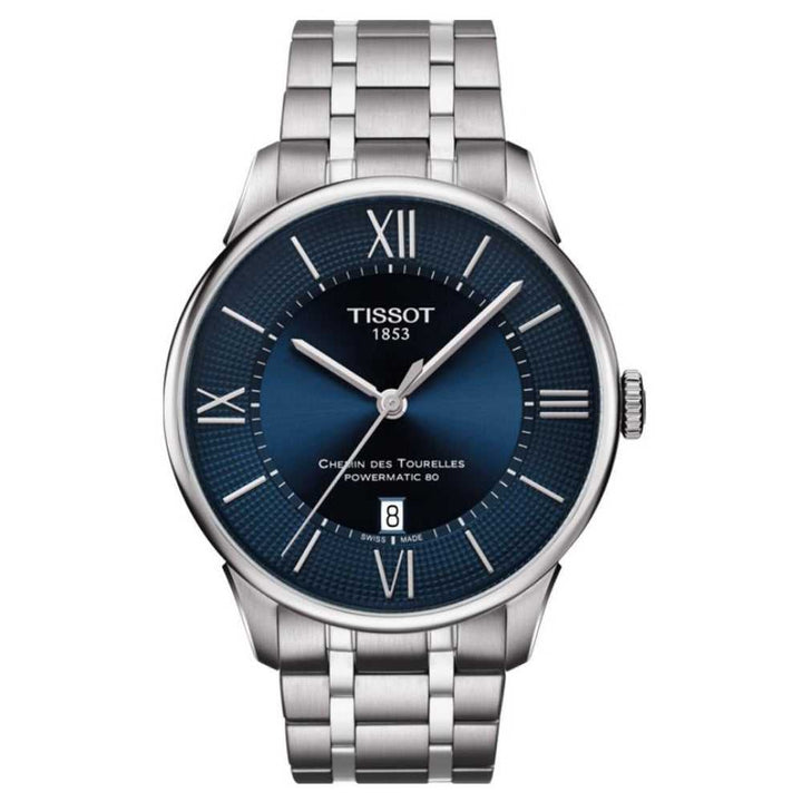 TISSOT T0994071104800 CHEMIN DES TOURELLES POWERMATIC 80 MEN'S WATCH - H2 Hub Watches