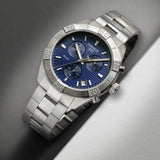 TISSOT T1016171104100 PR 100 CHRONO CLASSIC STAINLESS STEEL DRESS WATCH GREY MEN'S WATCH
