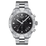TISSOT T1016171105100 BLACK DIAL STAINLESS STEEL MEN'S WATCH