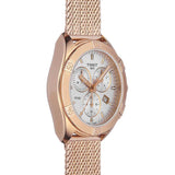 Tissot PR 100 Sport Chic Rose Gold Stainless Steel Strap Women Watch T1019173303100