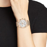 Tissot PR 100 Sport Chic Rose Gold Stainless Steel Strap Women Watch T1019173303100
