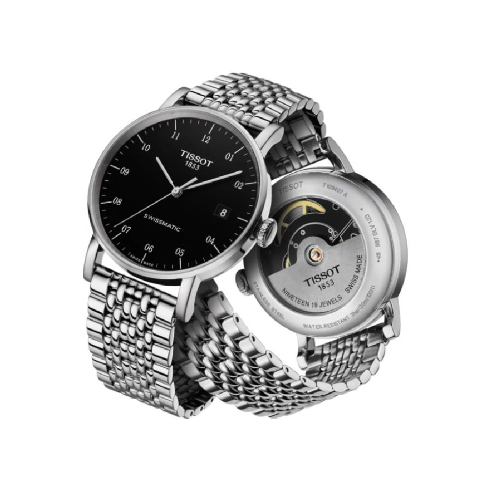 TISSOT T1094071105200 EVERYTIME SWISSMATIC MEN S WATCH H2 Hub