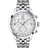 TISSOT T1144171103700 WHITE DIAL CHRONOGRAPH MEN'S WATCH