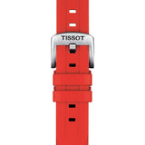 TISSOT PRC 200 T1144171703702 RED SILICONE STRAP MEN WATCH