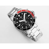 TISSOT T1204171105101 SEASTAR BLACK DIAL STAINLESS STEEL MEN'S WATCH