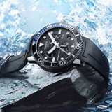 TISSOT T1204171705102 SEASTAR BLACK DIAL CHRONOGRAPH MEN'S WATCH