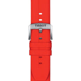 TISSOT T-TOUCH T1214204705101 RED SILICONE STRAP MEN WATCH