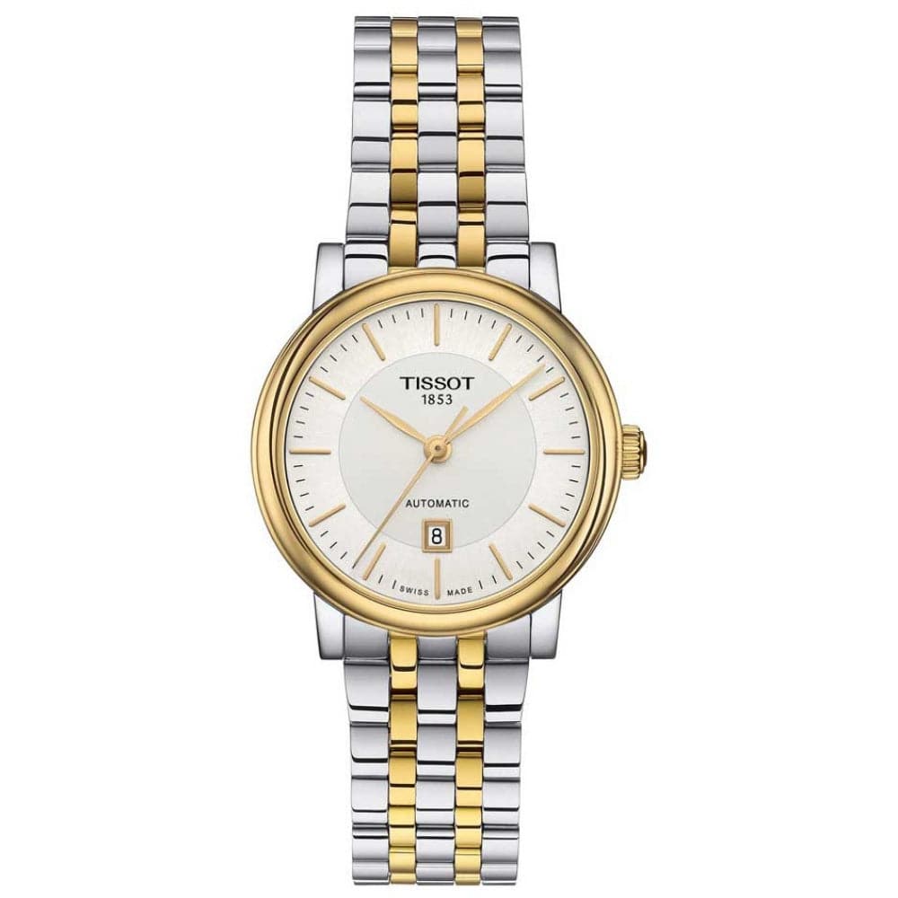 TISSOT T1222072203100 T-CLASSIC CARSON AUTOMATIC WOMEN'S WATCH - H2 Hub Watches