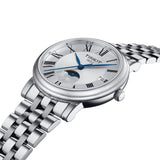TISSOT CARSON MOONPHASE SWISS QUARTZ STAINLESS STEEL WOMEN'S WATCH T1222231103300