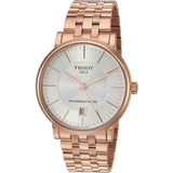 TISSOT T1224073303100 CARSON PREMIUM POWERMATIC 80 MEN'S WATCH