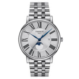 TISSOT CARSON PREMIUM MOONPHASE STAINLESS STEEL MEN'S WATCH T1224231103300