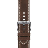 TISSOT SUPERSPORT T1256101605100 BROWN LEATHER MEN WATCH