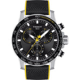 TISSOT T1256171705100 SPECIAL BLACK STAINLESS STEEL WITH EXTRA LEATHER STRAP MEN'S WATCH