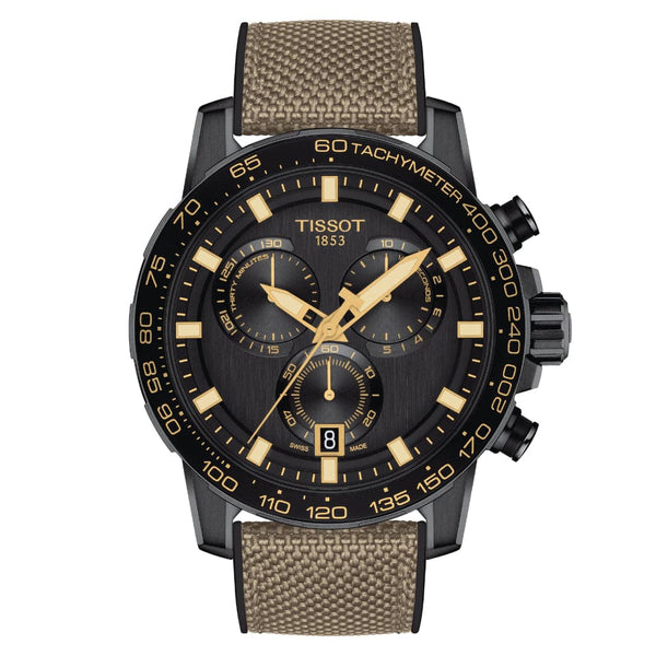 TISSOT SUPERSPORT T1256173705101 RUBBER STRAP MEN WATCH