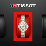 TISSOT BELLISSIMA T1260102201300 TWO-TONE STAINLESS STEEL WOMEN WATCH