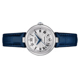 TISSOT AUTOMATIC BELLISSIMA BLUE LEATHER WOMEN'S WATCH T1262071601300
