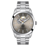 Tissot Powermatic Gray Dial Silver Stainless Steel Strap Men Watch T1274071108100