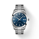 TISSOT T1274104404100 GENTLEMAN BLUE DIAL STAINLESS STEEL MEN'S WATCH