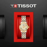Tissot Classic Dream Gold Dial Two-Tone Stainless Steel Strap Women Watch T1292102226300