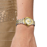 Tissot Classic Dream Gold Dial Two-Tone Stainless Steel Strap Women Watch T1292102226300