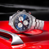 TISSOT T1316171104200 PRS 516 T-SPORT BLUE DIAL STAINLESS STEEL MEN'S WATCH