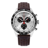 TISSOT T1316171603200 PRS 516 T-SPORT BROWN LEATHER MEN'S WATCH