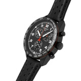 TISSOT T1316173605200 PRS 516 T-SPORT BLACK LEATHER MEN'S WATCH