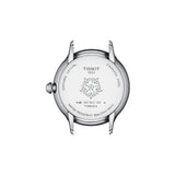 TISSOT T-LADY T1332101611600 BLUE LEATHER STRAP WOMEN'S WATCH
