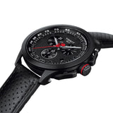Tissot T-Race Cycling Black Dial And Leather Men Watch T1354173705102