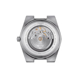 TISSOT PRX POWERMATIC T1374071604100 BLUE LEATHER MEN WATCH