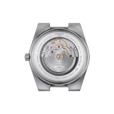 TISSOT PRX POWERMATIC T1374071605100 BLACK LEATHER MEN WATCH