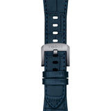 TISSOT PRX T1374101604100 BLUE LEATHER MEN WATCH