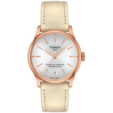 Tissot Chemin Des Tourelles Powermatic Leather Strap Women Watch T1392073603100