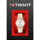 Tissot Chemin Des Tourelles Powermatic Leather Strap Women Watch T1392073603100