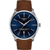 Tissot Chemin Des Tourelles Brown Leather Strap Men Watch T1394071604100