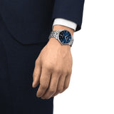 Tissot Chemin Des Tourelles Powermatic Silver Stainless Steel Strap Men Watch T1398071104800
