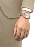 Tissot Chemin Des Tourelles Powermatic 80 Two-Tone Stainless Steel Strap Unisex Watch T1398072203800