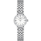 Tissot Lovely Silver Dial And Stainless Steel Strap Women Watch T1400091111100