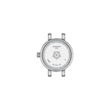 Tissot Lovely Silver Dial Red Leather Strap Women Watch T1400091611100