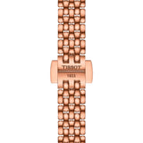 Tissot Lovely Silver Dial Rose Gold Stainless Steel Women Watch T1400093311100