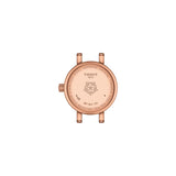 Tissot Lovely Silver Dial Rose Gold Stainless Steel Women Watch T1400093311100
