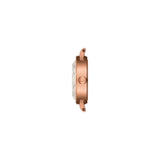 Tissot Lovely Silver Dial Rose Gold Stainless Steel Women Watch T1400093311100