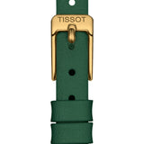 Tissot Lovely Green Dial And Leather Strap Women Watch T1400093609100