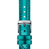 Tissot Everytime Turquoise Leather Strap Women Watch T1432101709100